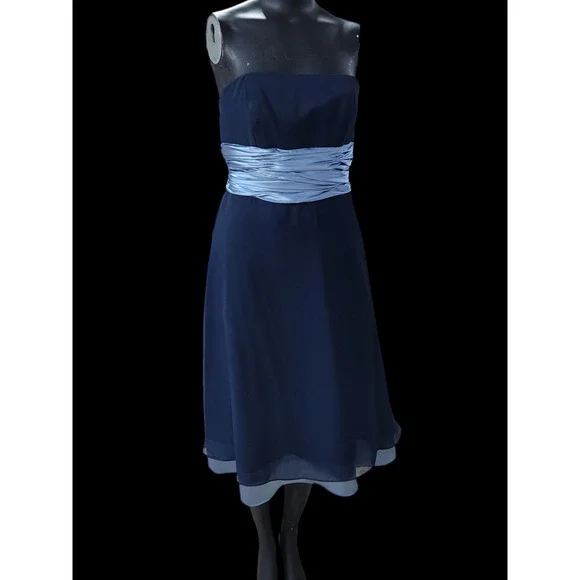 Forever Yours International | Dresses | Forever Yours International  Bridesmaid Dress Navy Size 6